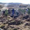 Sorgun da bin 800 fidan toprakla buluştu Sorgun da bin 800 fidan toprakla buluştu