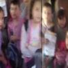 Okul servisinde çekilen görüntüler şok etti