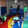 Evinin bodrumunu güreş salonuna çevirdi