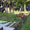 Danimarka'da saldırıya uğrayan Müslüman mezarlığında anma Danimarka'da saldırıya uğrayan Müslüman mezarlığında anma