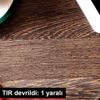 Süt yüklü TIR devrildi: 1 yaralı
