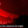 Kayseri de hava ulaşımına kar engeli Kayseri de hava ulaşımına kar engeli