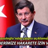 Başbakan Davutoğlu canlı yayında soruları yanıtlıyor