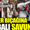 Döner bıçağına dubalı savunma Döner bıçağına dubalı savunma