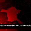 Yangında alevler arasında kalan yaşlı kadın balkondan ... Yangında alevler arasında kalan yaşlı kadın balkondan ...