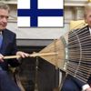 Trump, Finlandiya'da alay konusu oldu Trump, Finlandiya'da alay konusu oldu