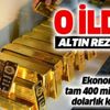 Erzurum'da altın rezervi müjdesi! Ekonomiye 400 milyon dolarlık katkı!
