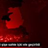 Van da 73 şişe sahte içki ele geçirildi