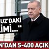 Başkan Erdoğan'dan kritik S-400 açıklaması! "Temmuz'da teslimi söz konusu idi, belki öne de çekilebilir"