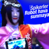 Çin'de hava durumunu robot sundu Çin'de hava durumunu robot sundu