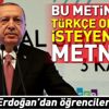 Başkan Erdoğan'dan Kılıçdaroğlu'na İstiklal Marşı tepkisi