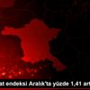 Konut fiyat endeksi Aralık ta yüzde 1,41 arttı Konut fiyat endeksi Aralık ta yüzde 1,41 arttı