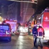 İstiklal Caddesi'nde yangın İstiklal Caddesi'nde yangın