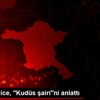 Necip Evlice, "Kudüs şairi"ni anlattı Necip Evlice, "Kudüs şairi"ni anlattı