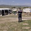 Mevsimlik işçi çadırına 'koronavirüs' karantinası Mevsimlik işçi çadırına 'koronavirüs' karantinası