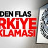 IMF'den flaş Türkiye açıklaması