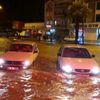 Sağanak, etkisini gece de sürdürdü