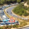 Tatilciler yolları kilitledi, Bodrum da tüm sahiller ... Tatilciler yolları kilitledi, Bodrum da tüm sahiller ...