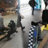 Metrobüs duraklarında dikkat çeken uygulama Metrobüs duraklarında dikkat çeken uygulama