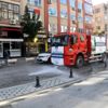 Akdeniz de cadde ve sokaklar dezenfekte ediliyor
