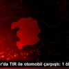 Diyarbakır da TIR ile otomobil çarpıştı: 1 ölü, 5 ...