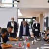 Ahmet Nur Çebi'den maç öncesi takıma ziyaret Ahmet Nur Çebi'den maç öncesi takıma ziyaret