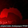 Süper Lig ekiplerinden Antalyaspor PFDK ye sevk edildi Süper Lig ekiplerinden Antalyaspor PFDK ye sevk edildi