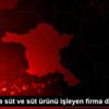 Ankara da süt ve süt ürünü işleyen firma denetlendi