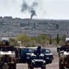 Yardım tırları Kobani'de