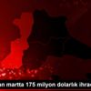 Trakya dan martta 175 milyon dolarlık ihracat yapıldı Trakya dan martta 175 milyon dolarlık ihracat yapıldı