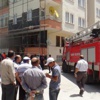 Apartmanda çıkan yangın korkuttu Apartmanda çıkan yangın korkuttu