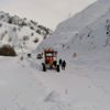 Adıyaman-Çelikhan karayoluna çığ düştü Adıyaman-Çelikhan karayoluna çığ düştü