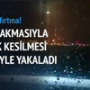 İstanbul’da elektriklerin kesilme anı kamerada İstanbul’da elektriklerin kesilme anı kamerada