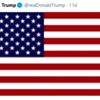 Trump, Bağdat taki saldırı sonrası bayraklı paylaşım ... Trump, Bağdat taki saldırı sonrası bayraklı paylaşım ...