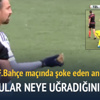 Tuzlaspor - F.Bahçe maçında şoke eden an