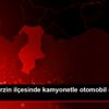 Hatay ın Erzin ilçesinde kamyonetle otomobil çarpıştı: ... Hatay ın Erzin ilçesinde kamyonetle otomobil çarpıştı: ...