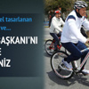 Erdoğan, Cumhurbaşkanlığı Türkiye Bisiklet Turu'nda pedal çevirdi