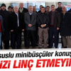 Tarsuslu şoförler Özgecan cinayetini kınadı Tarsuslu şoförler Özgecan cinayetini kınadı