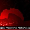 Kaplumbağalar "Kadriye" ve "Belek" denize bırakıldı