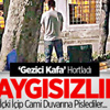 Ahlaksızlar: Cami Duvarına Pislediler