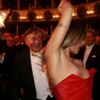 Clooney'nin eski sevgilisinden baloda skandal Clooney'nin eski sevgilisinden baloda skandal