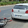 11 yaşındaki kız motosikletle kaza yaptı! 11 yaşındaki kız motosikletle kaza yaptı!