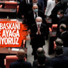 Cumhurbaşkanı Erdoğan Meclis'e girince CHP'liler ayağa kalkmadı