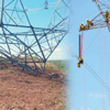 Elektrik direklerini PKK bombalıyor Elektrik direklerini PKK bombalıyor