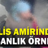 Polis amirinden insanlık örneği Polis amirinden insanlık örneği
