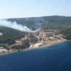 Çanakkale'de şehitlikte orman yangını! Çanakkale'de şehitlikte orman yangını!