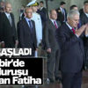 Başbakan saygı duruşunda Fatiha okudu