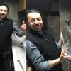 Kıyıdan oltayla 90 santimetrelik levrek yakaladı