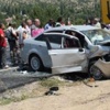 İki otomobil çarpıştı: 7 yaralı İki otomobil çarpıştı: 7 yaralı