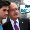 Kılıçdaroğlu gencin eli titreyince selfie'yi kendi çekti